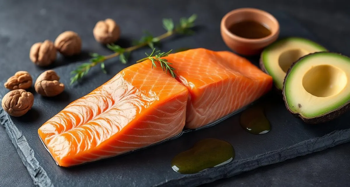 Alimentos saudáveis com ômega-3 para redução de gordura abdominal